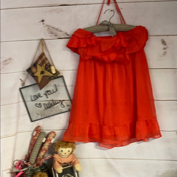 AEO; Red; Sundress; Midi; M - Picture 3 of 8